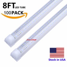 T8 Led Tube 8ft Garage Warehouse Light 8 Foot Linkable Led Shop Light Fixture