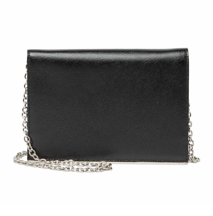 14th u0026 Union Black Leather Crossbody Clutch-NWT | eBay