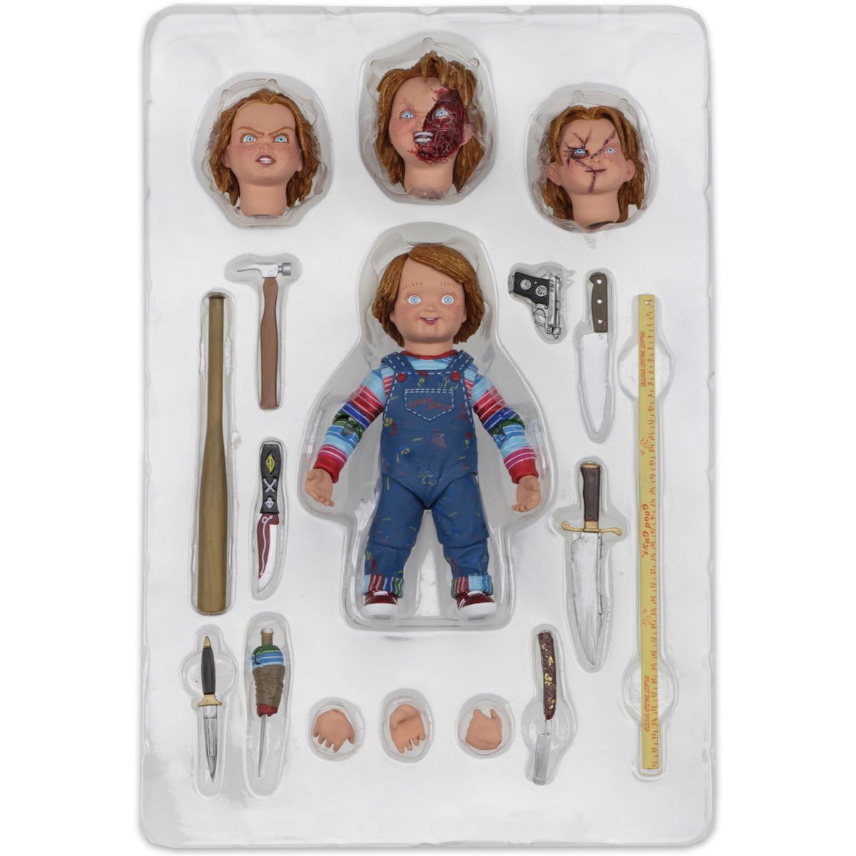 Child&#39;s Play Ultimate Chucky Figure (製造元：NECA) [並行輸入品] Neca Child's Play Figurine Chucky Ultimate Edition 10cm
