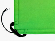 CANVAS GRIP 6' X 6' Green Screen - Chroma Key Green - Butterfly