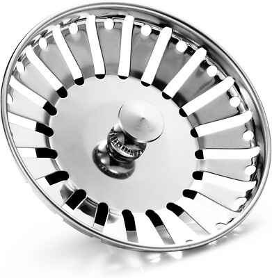 Küche Spüle Stopfen Sieb Edelstahl Sieb UK Spülen UVP 10,99£