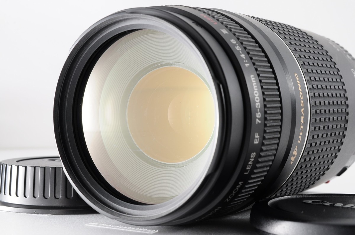 Excellent +++++!!】Canon EF 75-300mm 1:4-5.6 III USM From