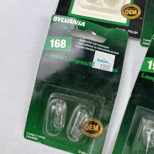 HUGE LOT SYLVANIA Lamp Auto Turn Light Bulb Car Truck 12v MIXED LOT (80 Bulbs) - Picture 9 of 12