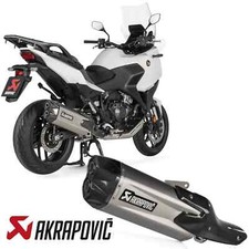 Akrapovic Honda NT 1100 2025 Terminale Di Scarico Per Moto In Titanio Omologato