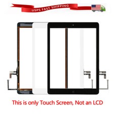 Touch Screen Glass Digitizer Home Button For iPad Air 1th Gen A1474 A1475 A1476