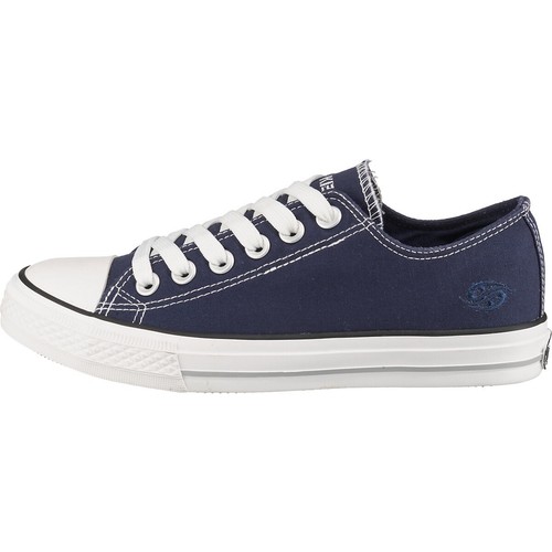 Dockers by Gerli Damen High-Top Sneaker, Frauen Halbschuhe,schnürschuhe,schnürer,schnürstiefeletten,mid Cut,Sportschuhe,schwarz,36 EU