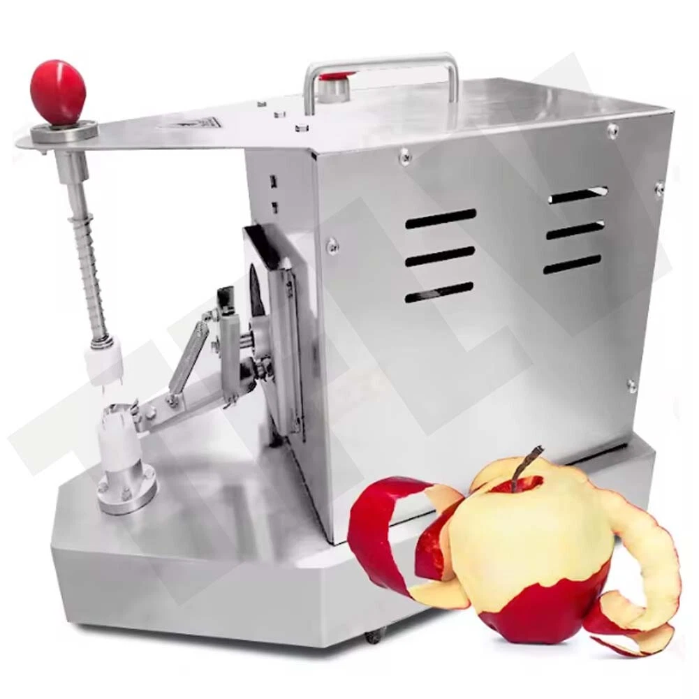 Stainless Steel Round Fruit Peeling Machine Orange Apple Lemon Electric Peeler