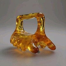 Handheld Massager, Neck Shoulder Back Resin Massager Guasha Relieve Bursitis