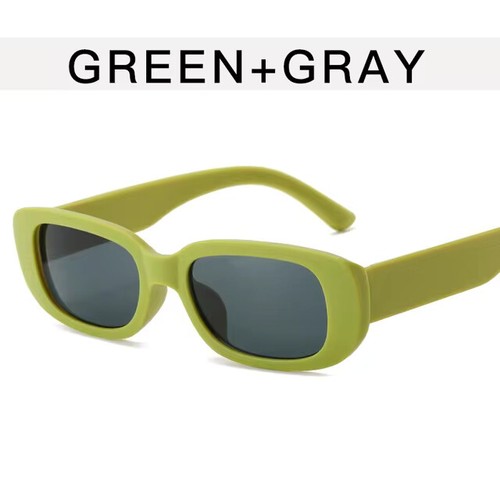 Womans Luxury Rectangular Frame Fashion Sunglasses Female Stylish - Picture 42 of 44
