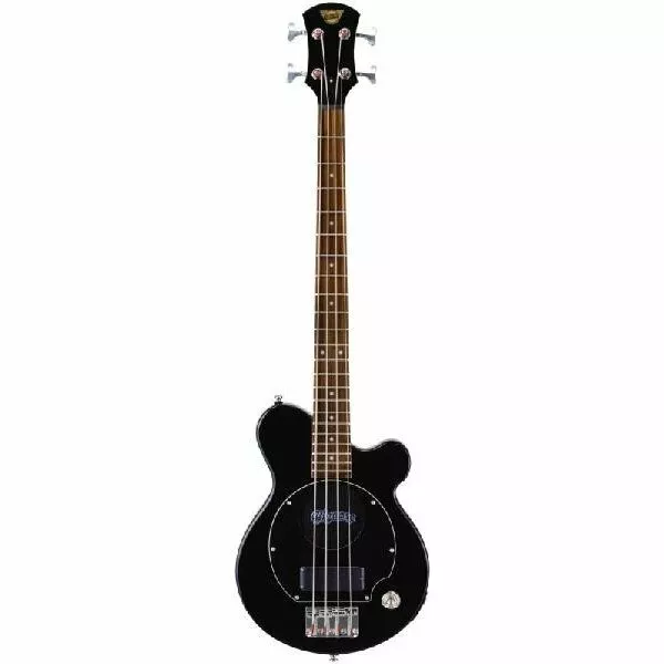 Pignose PGB-200 BK Black Mini Electric Bass Guitar Built-in