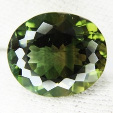 10 Ct Oval Loose Gemstone Certified Natural Demantoid Garnet