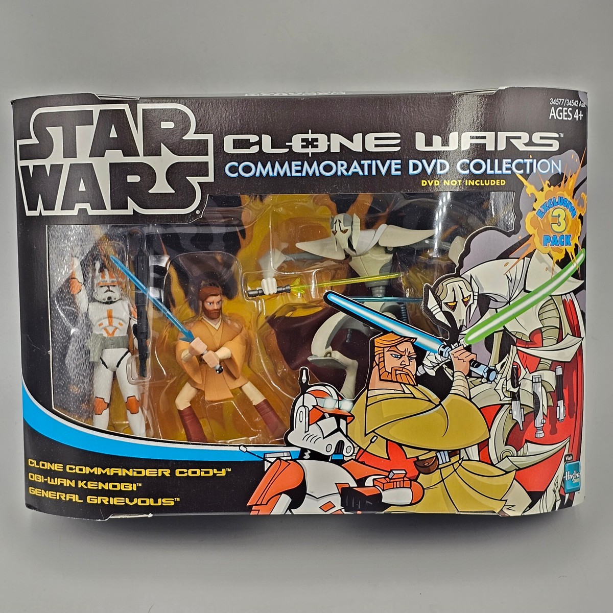 Star Wars Clone Wars 2005 Commemorative DVD Collection 3 Pack Set