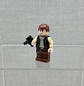 Lego Star Wars Mini Figure Han Solo (2008) 8038 10188 SW0179A