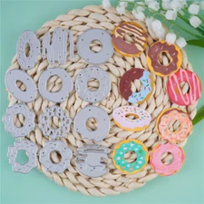 Donuts Metal Mold Cutting Dies Scrapbook Paper Card Craft Embossing Stencil Mold