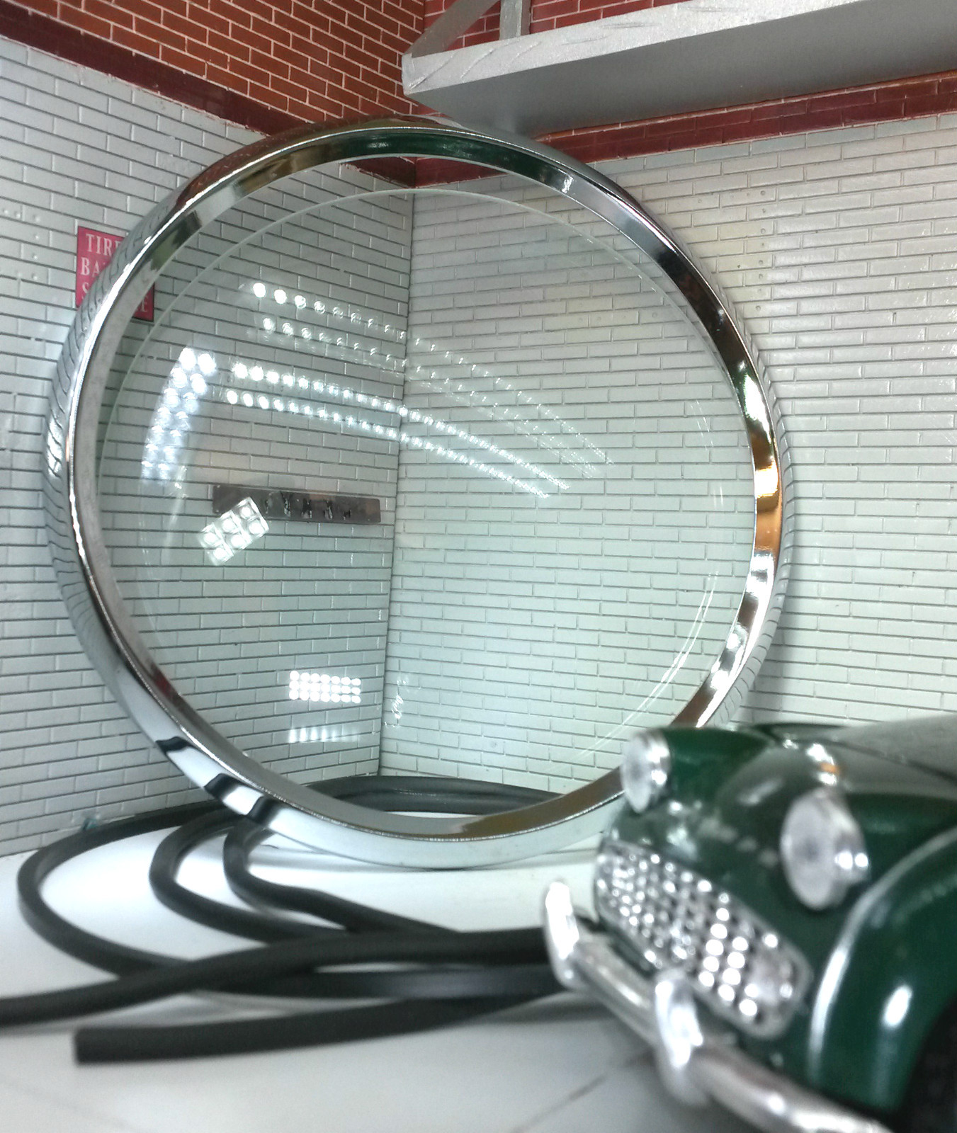 Triumph TR2 TR3 5" Jaeger/Smiths Instrument Gauge Repair Bezel Domed