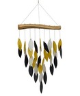 SOHO GLASS WATERFALL WIND CHIME - GLASS & DRIFTWOOD WIND CHIME
