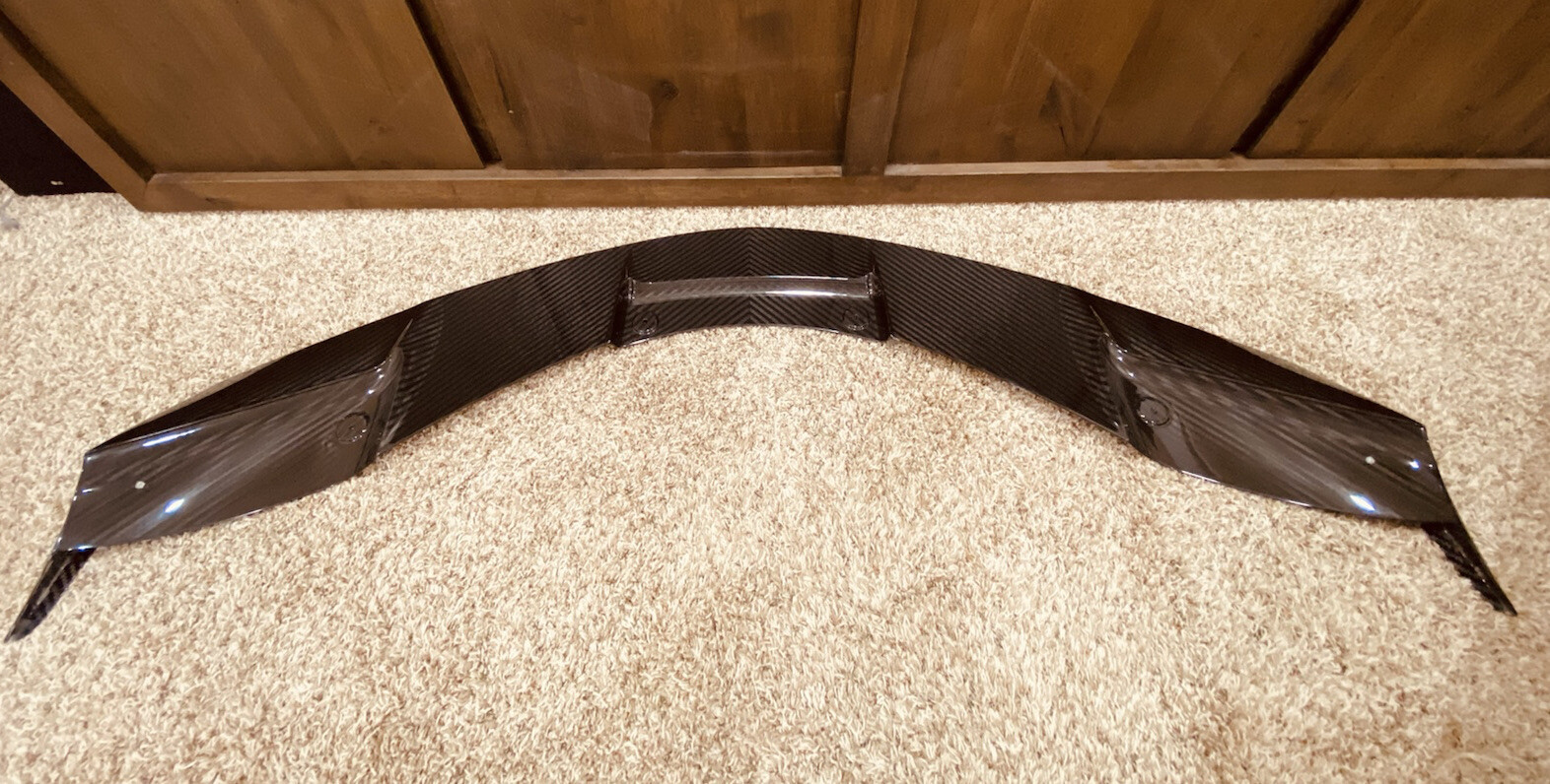 OEM🟣 PAGANI HUAYRA CARBON FIBER LOWER BUMPER FRONT LOWER SPLITTER SPOILER LIP
