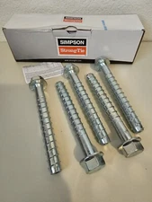 Simpson Strong-Tie Titen Heavy Duty Screw Anchor 5PK 3/4" x 7" Concrete/Masonry