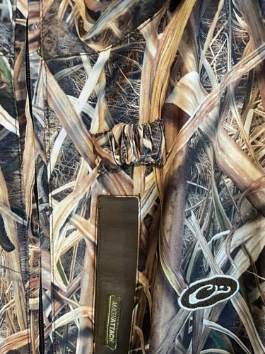 Drake Waterfowl Systems Size S Hooded Jacket Mossy Oak Shadow Grass Blades Camo - Picture 4 of 16