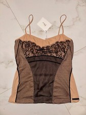 Christian Dior Top signature vintage Lace Camisole Size S M new with tags