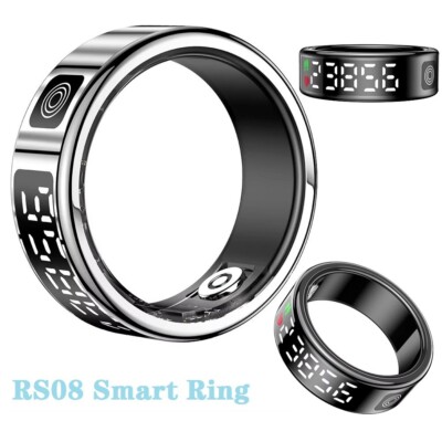 IP68 Wasserdicht Vielseitig Smart Ring Herzfrequenz Blutsauerstoff-Schlafmonitor