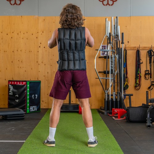 PRISP Adjustable Weighted Training Vest - Weight Vest for Strength and Fitness - Picture 29 of 54