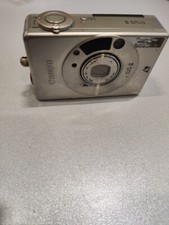 Canon IXUS II PC1035 3.2MP Digital Camer Silver Not Working For Parts/Repair