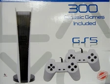 GS5 Gamestation 5 Console - 300 Classic Retro Games (USB Wired)