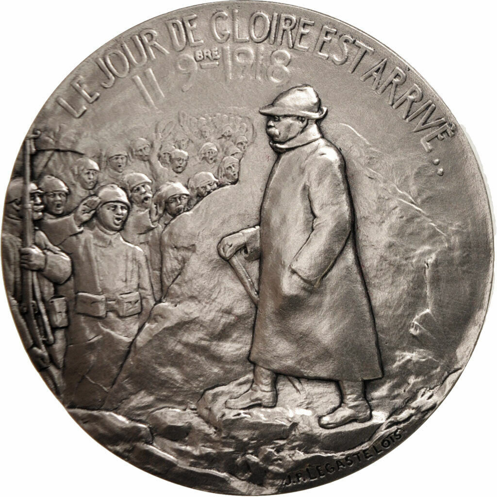 [#415895] Francja, Medal, Le jour de gloire est arrivé, Historia, Legastelois, Tanie duże okazje