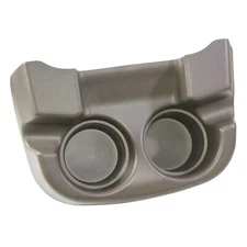 NEW OEM 2001-2004 Ford Super Duty Front Center Console Cup Holder Dark Parchment
