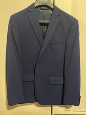 LRL Ralph Lauren Boys Two Button Blazer Navy Inner Pockets 20R