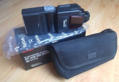 Blitz Blitzgerät Sigma EF 530 DG Super wie neu Canon
