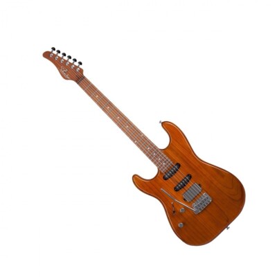 Schecter Traditional Van Nuys Ash Linkshändergitarre, Gloss Natural - Beschädigt