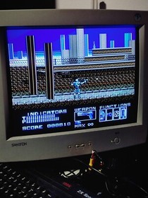 NES FAMICOM ROBOCOP GAME ONLY USED CONDITION