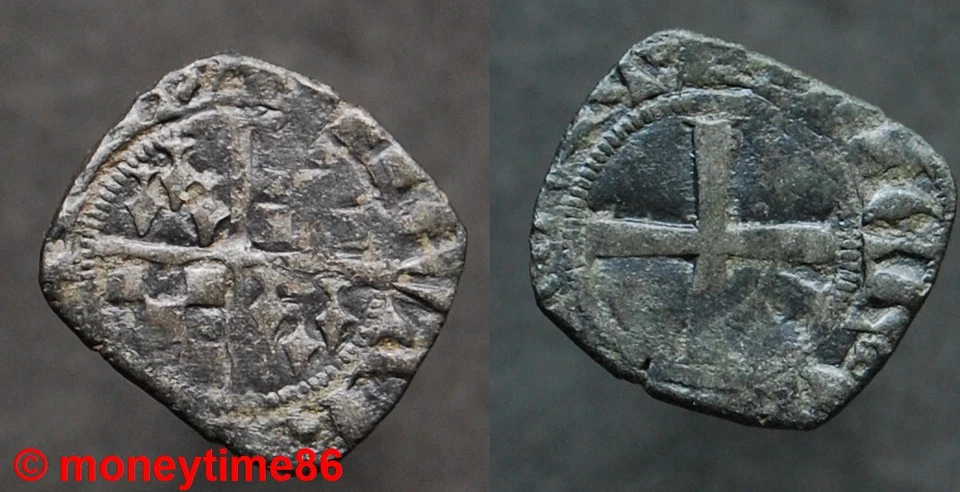 Féodale, Vicomté de Limoges, denier de Jean III de Bretagne, L au 2e canton - Photo 1/1