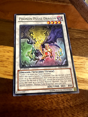 Phonon Pulse Dragon PRIO-EN055 1st Edition Rare VLP + BONUS | eBay
