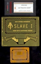 Green Strawberry Models BOBA FETT'S SLAVE I NAMEPLATE Photo Etch Set