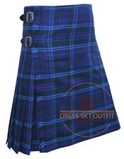 spirit of Scotland Tartan 8 Yard Kilt Scottish kilt For Men's Custom Size