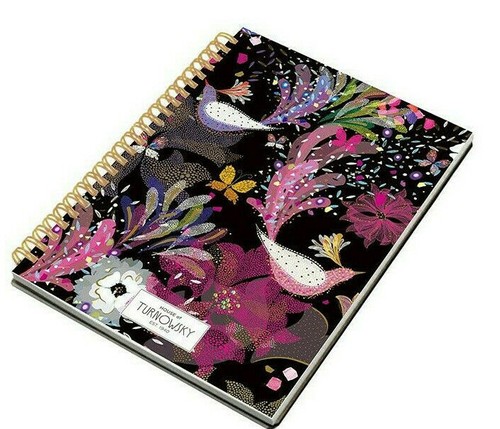 Bloc de notas Turnowsky tapa dura espiral papel liso A5 cuaderno 80 páginas - Imagen 3 de 6