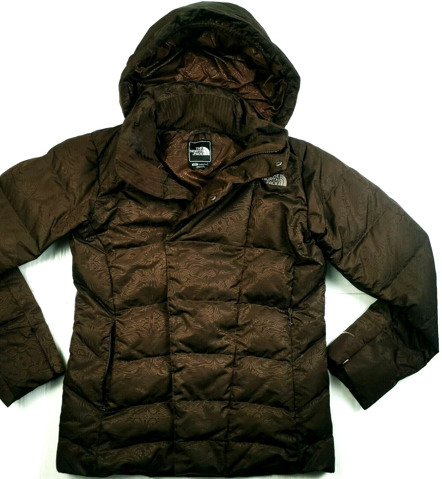 RECCO DOWN HOOD SNOW SKI GRAPHIC 