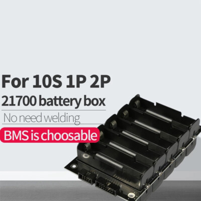 DIY 21700 Battery Pack Battery Case Holder 25A/50A BMS Power Supply Wall Box