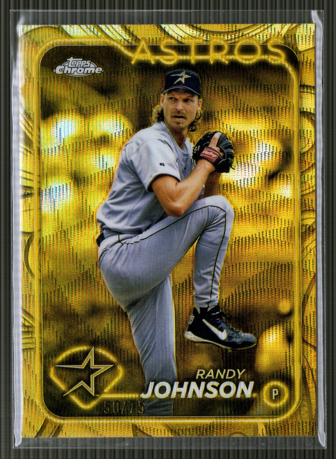 2024 Topps Gilded Collection #106 (Gold Wave Refractor) RANDY JOHNSON [50/75]
