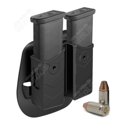 Double Magazine Holster For Heckler & Koch USP VP9 P30 USP Ruger EC9s SR9 MAX-9