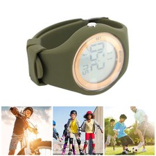 Kids Digital Watch Waterproof Alarm Stopwatch EL Backlight Pedometer Calendar So