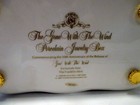 Vtg 1987 Franklin Mint Gone With The Wind Porcelain Jewelry Box with Theme Music — photo 2