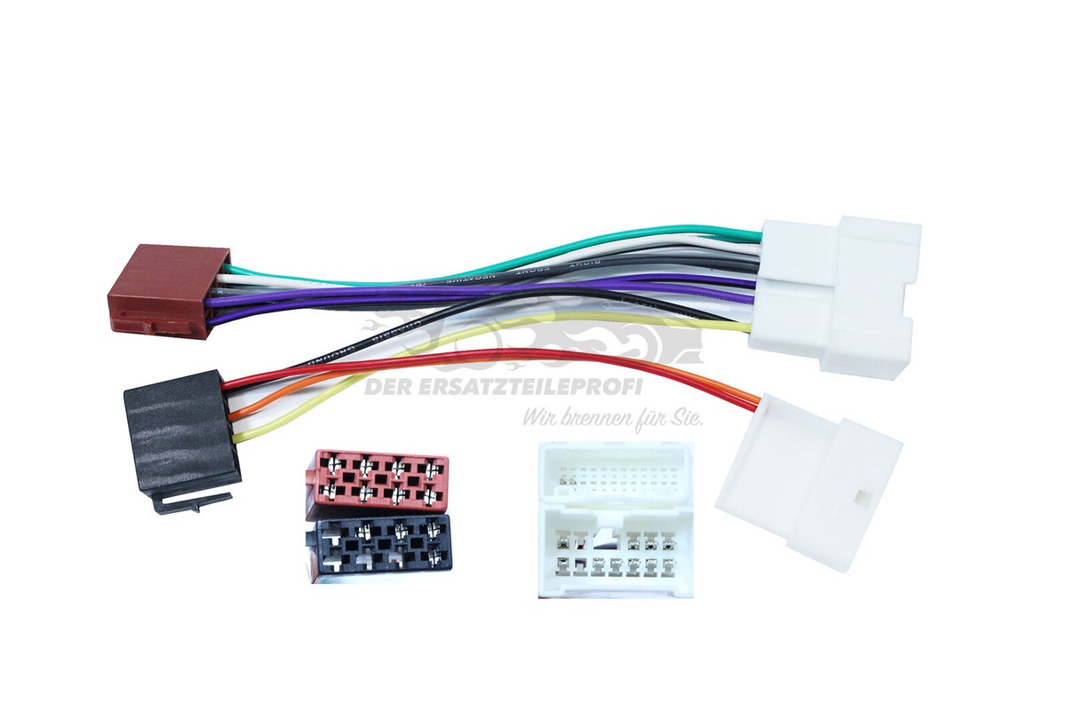 Radioadapterkabel für Renault Adapter für ISO (NS 12) 8201545440 