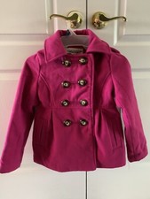 Girl Pink Winter Coat Size 7/8