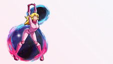 Anime princess peach mario kart 8 bros super blonde Play Gaming Mat Desk