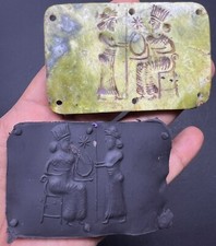 Near Eastern Beautiful Roman Greek Antique Story Scene Intaglio Tile Panle