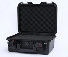 15in Hard Shell Case For Guns Cameras Instruments with Pelican Style Pluck Foam